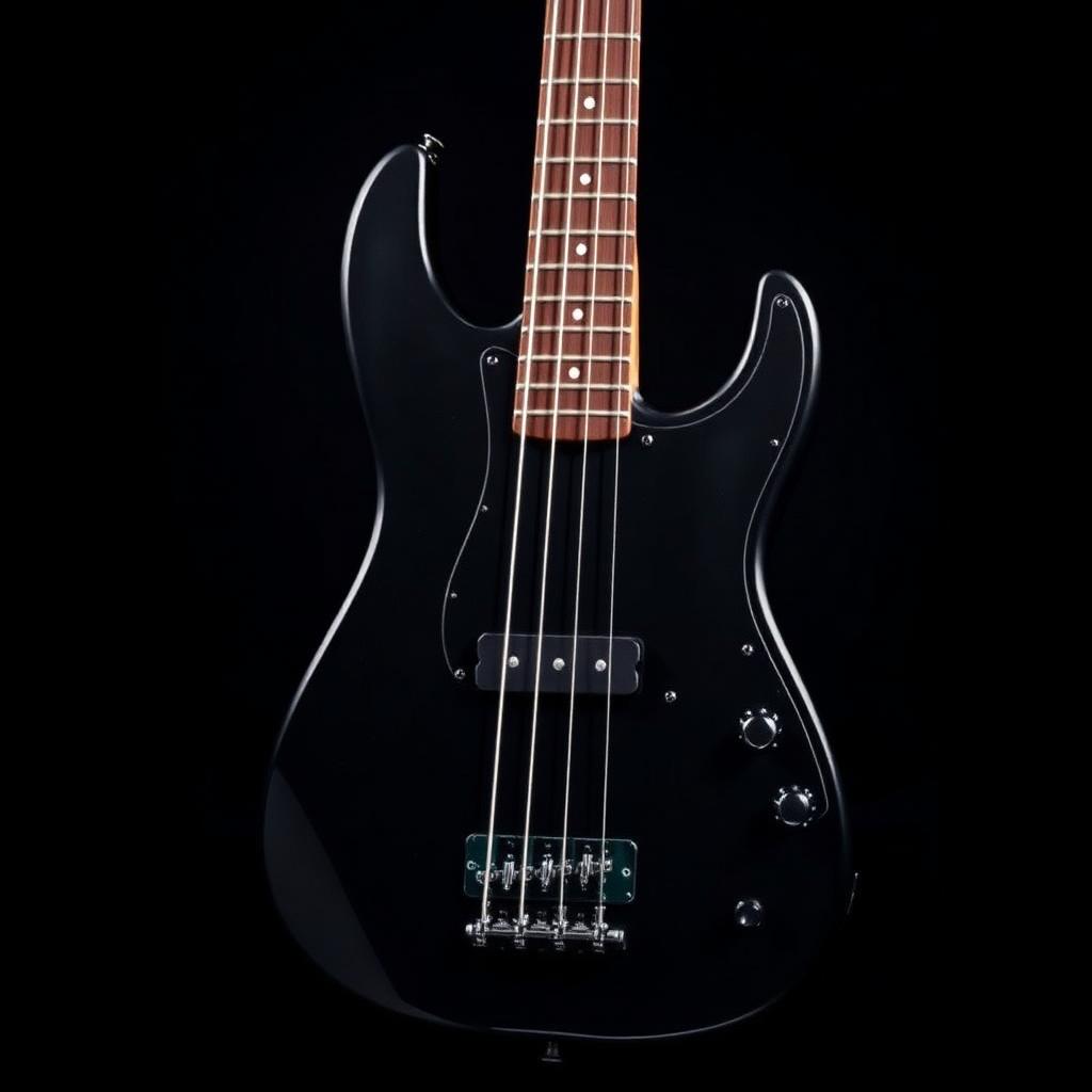 5-String Active Bass — Satin Black